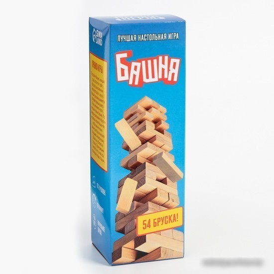 Настольная игра Время игры Падающая башня 9223588