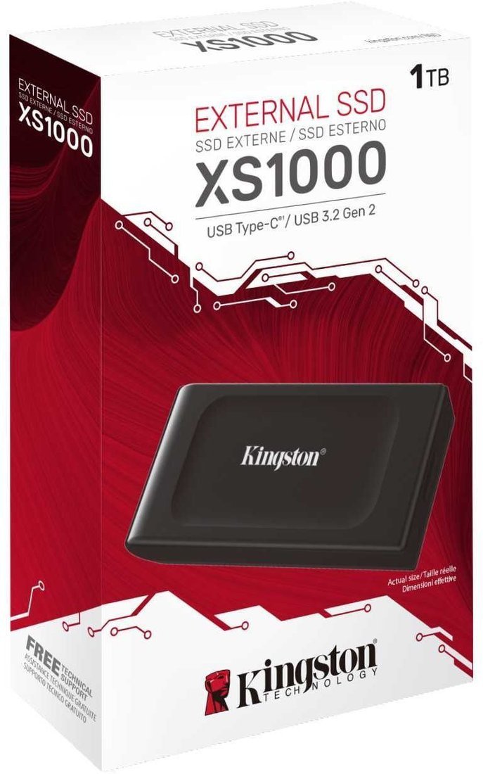Внешний накопитель Kingston XS1000 1TB SXS1000/1000G