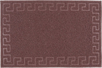 Придверный коврик SunStep Spongy Меандр 50х80 38-312 (коричневый)