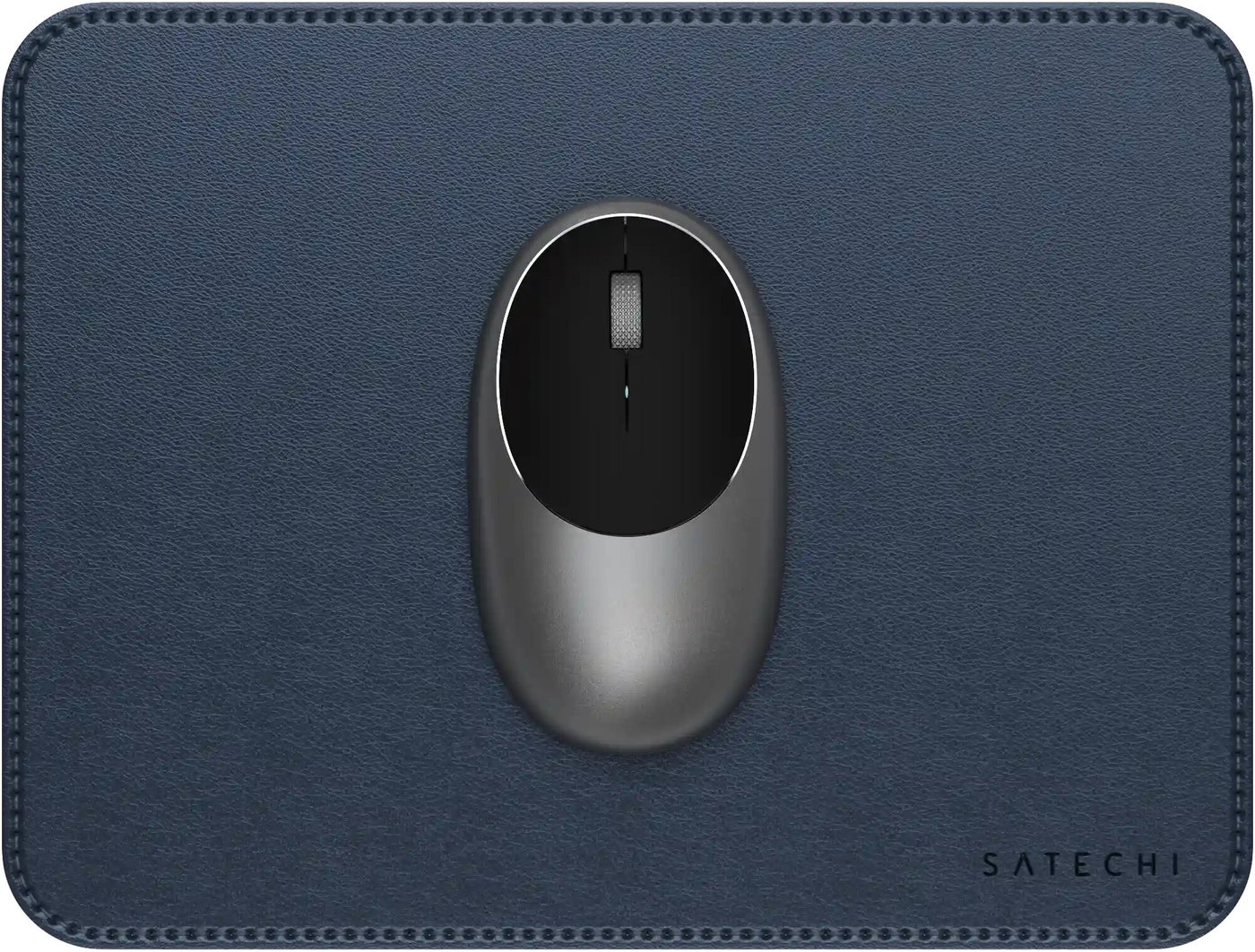 Коврик для мыши Satechi Vegan-Leather Premium Mouse Pad ST-LMPB (синий)
