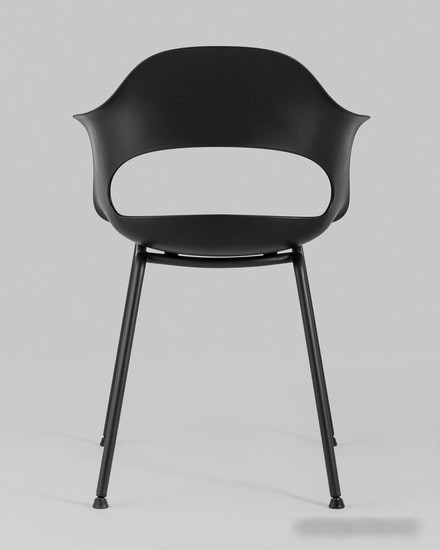 Стул с подлокотниками Stool Group Lady (черный)