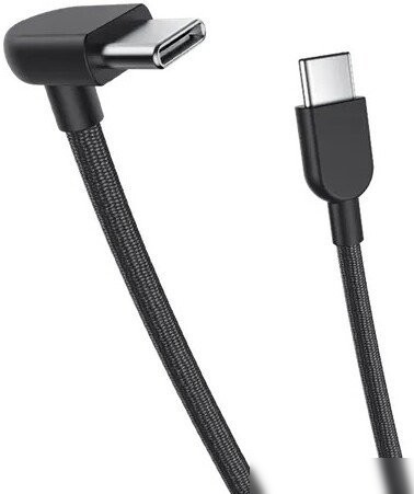 Кабель Xiaomi 3A USB Type-C - USB Type-C BHR08W0GL (0.1 м, черный)