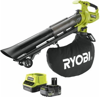 Колесная воздуходувка Ryobi RY18BVXA-150 5133005666 (с 1-им АКБ)