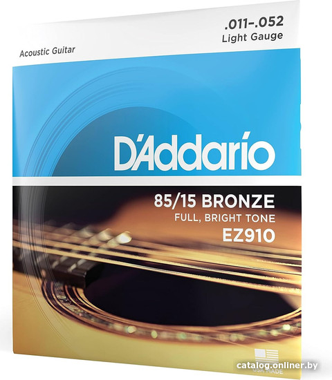 Струны для гитары D'Addario EZ910