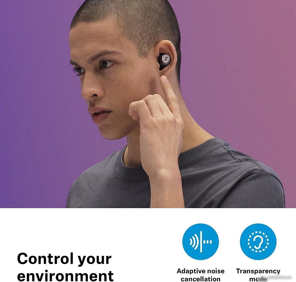 Наушники Sennheiser Momentum True Wireless 3 (белый)