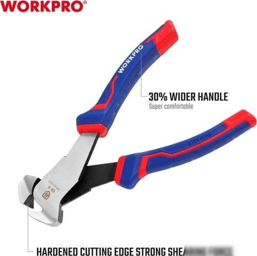 Кусачки торцевые Workpro WP231027