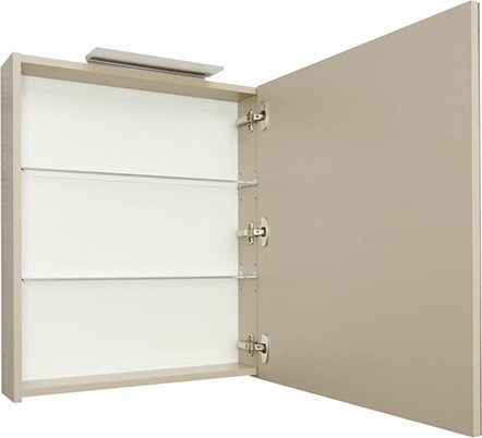Roca Шкаф с зеркалом для ванной Oleta 60 A857646515 (капучино, правый)