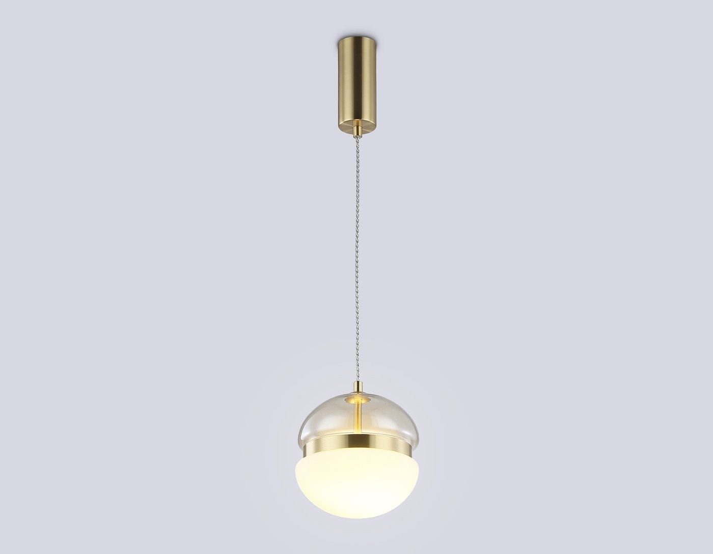 Подвесная люстра Ambrella light LH11001 GD/FR (золото/белый матовый)