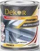 Алкидная грунтовка Dekor Универсальная (1.9 кг, коричневый)