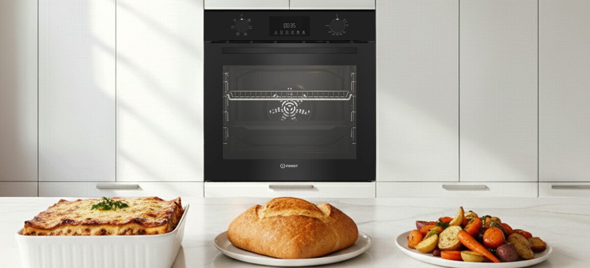 Электрический духовой шкаф Indesit IBFTE 2434 BL