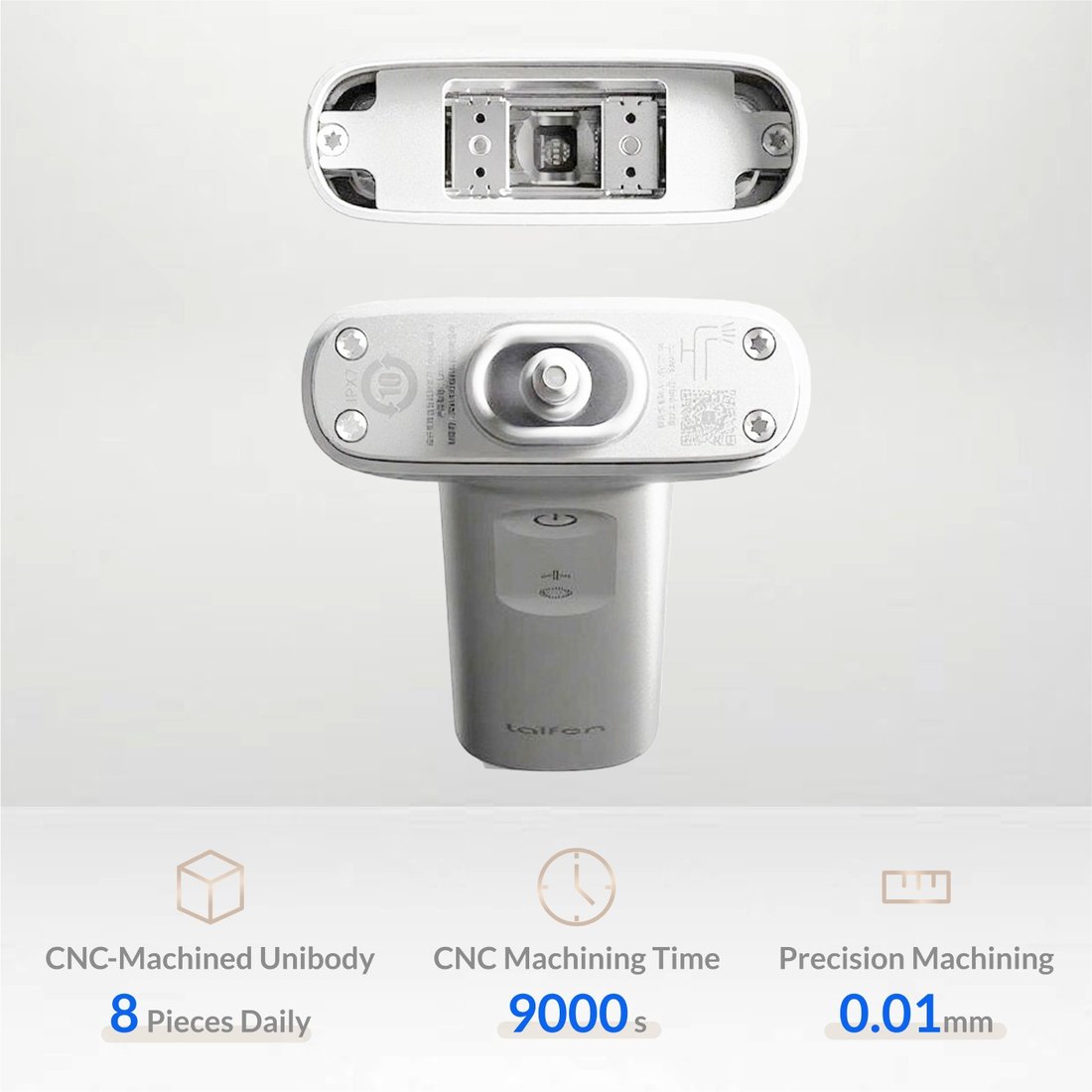 Электробритва Laifen T1 Pro (серебристый)