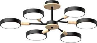 Подвесная люстра LED4U L3218-740 BK