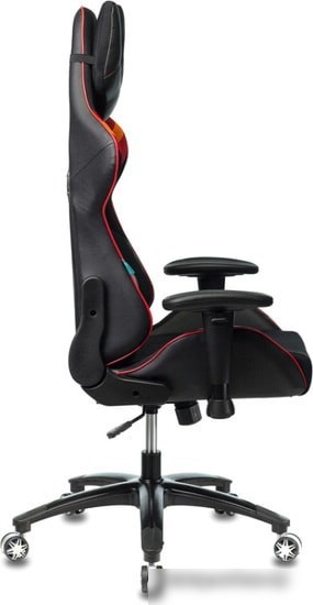 Кресло Бюрократ Viking 4 Aero Red Edition (черный)