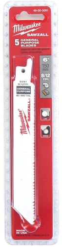 Набор оснастки Milwaukee 48005091 (5 предметов)