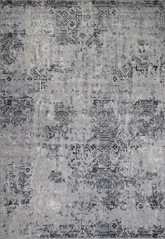 Ковер для жилой комнаты Merinos Palermo F281-STAN-DARK-GRAY (1x2)
