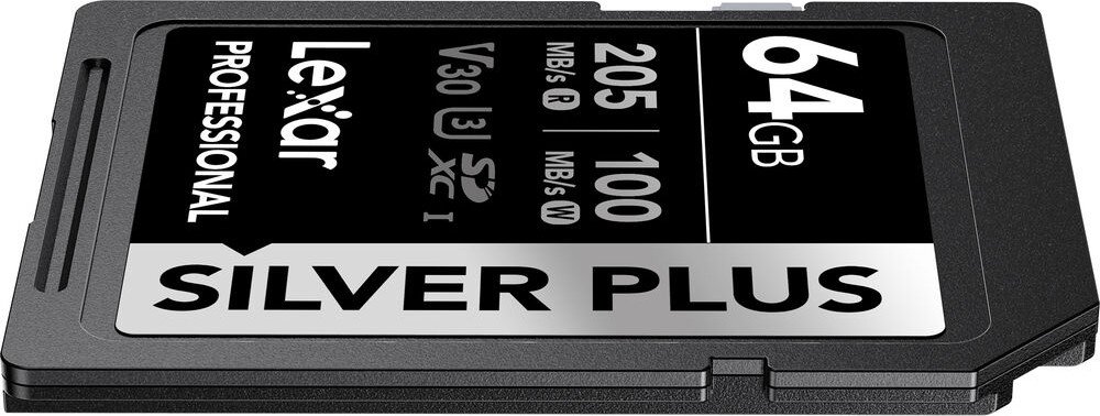 Карта памяти Lexar Professional SILVER PLUS SDXC LSDSIPL064G-BNNNG 64GB