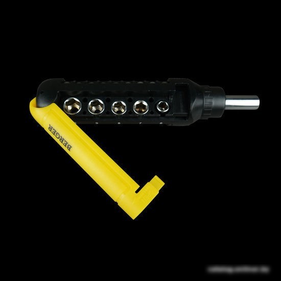 Набор отвертка с битами и головками Berger BG1073 (15 предметов)