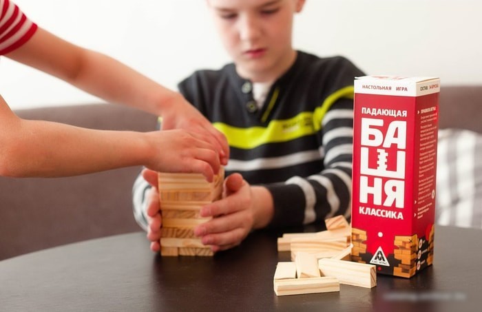 Настольная игра Лас Играс Падающая башня. Классика 4171204