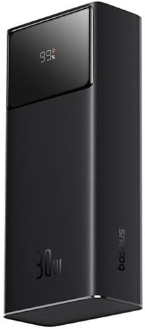 Внешний аккумулятор Baseus Star-Lord Digital Display Fast Charging Power Bank 20000mAh 30W (черный)