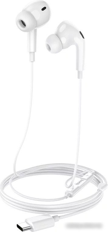 Наушники Hoco M101 Pro USB Type-C (белый)