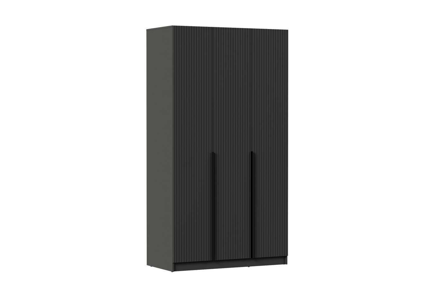 Шкаф распашной Black Red White SZF3D (графит/графит)
