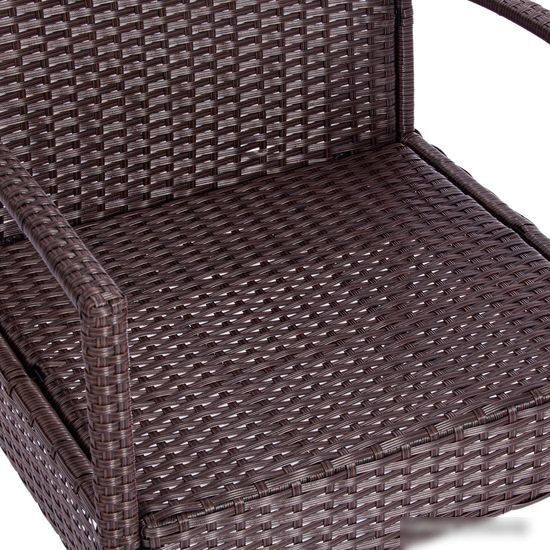 Набор садовой мебели TetChair Лаундж сет mod. 210000 (коричневый/DB-02 бежевый)