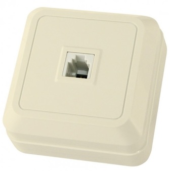 Розетка телефонная TDM Electric Ладога SQ1801-0023