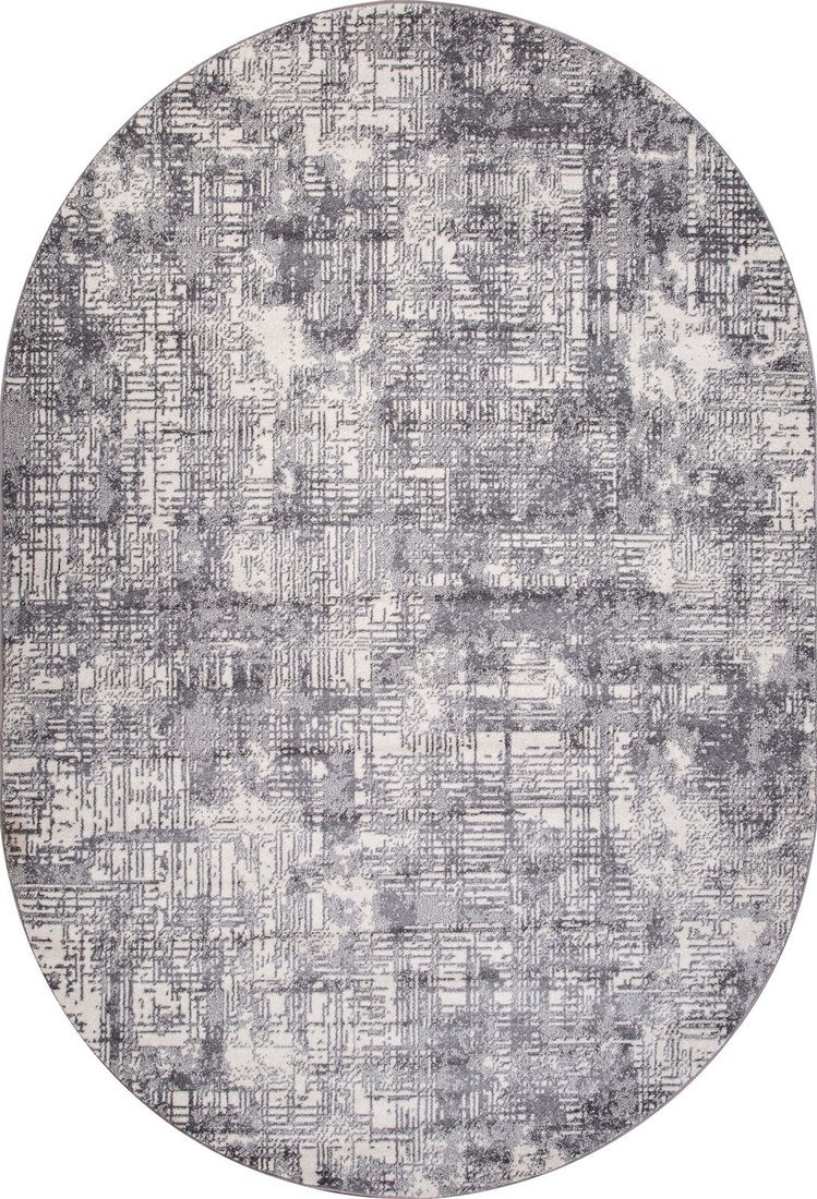 Ковер для жилой комнаты Merinos Tornado F050-OVAL-GRAY (2x4)