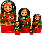 Матрешка сувенирная Sima-Land Земляничка 3440239