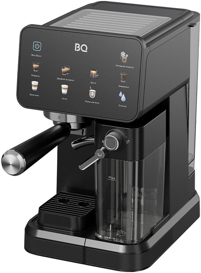 Рожковая кофеварка BQ ECM1089A (черный)