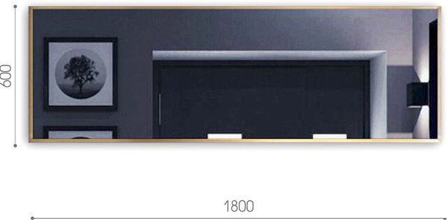 Интерьерные зеркала Алмаз-Люкс М-415 180х60