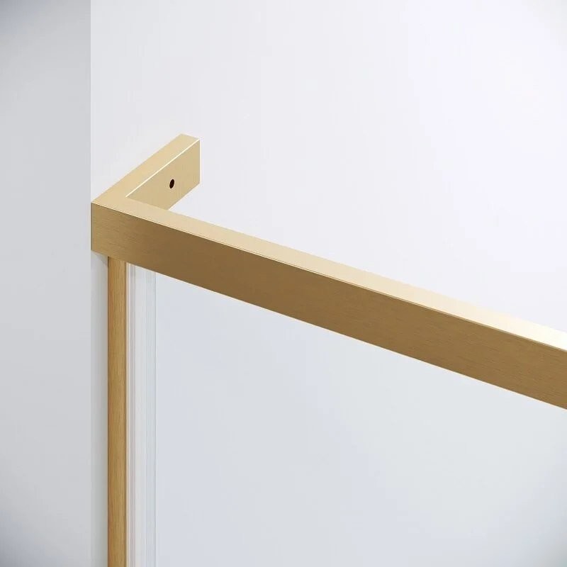 Душевой уголок Grossman Pragma 100x80x195 120.K33.03.1080.32.00 (золото сатин/стекло прозрачное)