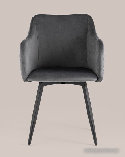 Стул Stool Group Ника MC66-5F KD HLR-21 (велюр серый)