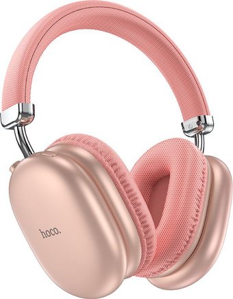 Наушники Hoco W35 Max (розовый)