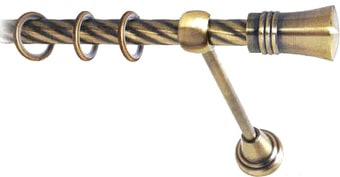 Lm Decor Гиро (антик, витая, 2.4м 25мм, 1 ряд)