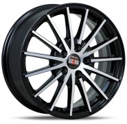 Литые диски Alcasta M60 17x7" 5x112мм DIA 57.1мм ET 40мм BKF