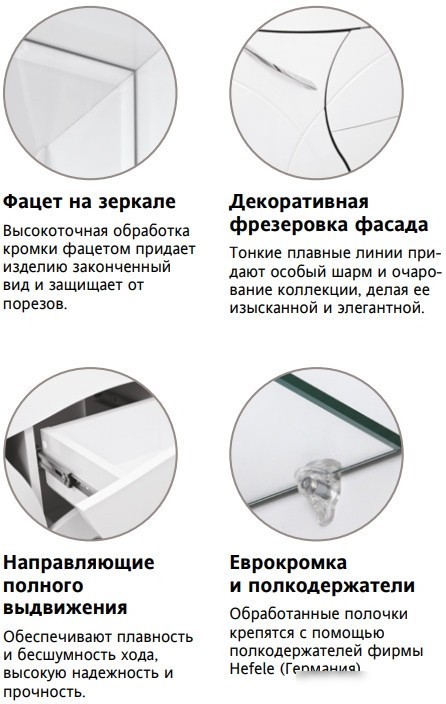 Style Line Шкаф Амелия 480/800 (подвесной)