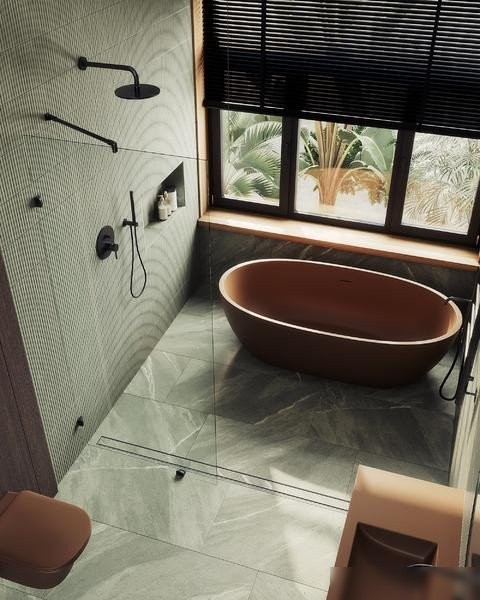 Душевая стенка MaybahGlass 79x195 MGD-259-6 (прозрачное стекло/черный)