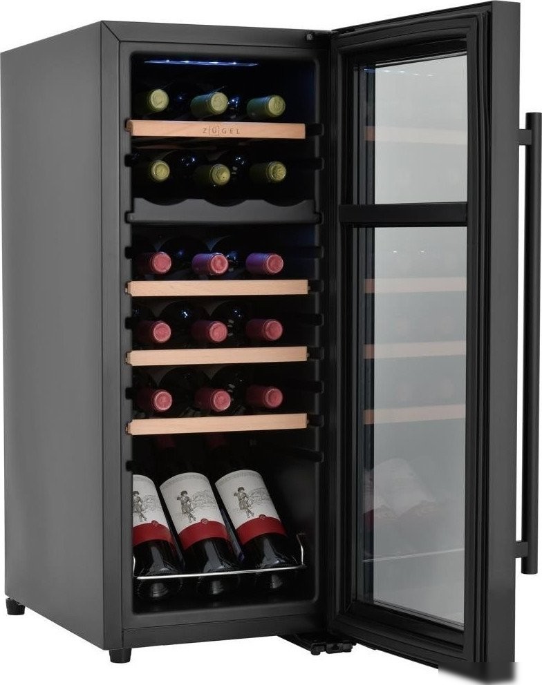 Винный шкаф ZUGEL ZCWF184DB Dual Zone