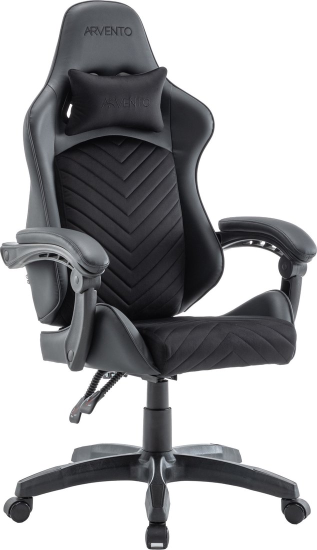 Игровое (геймерское) кресло Arvento Walker LK-2579 (черный/черный)