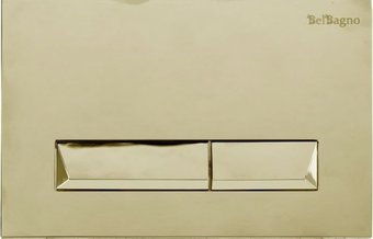 Панель смыва BelBagno Marmi BB013-MR-ORO