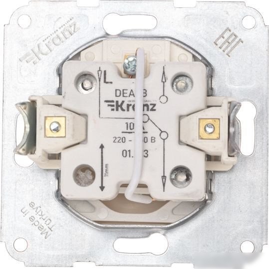 Выключатель проходной Kranz KR-78-0236