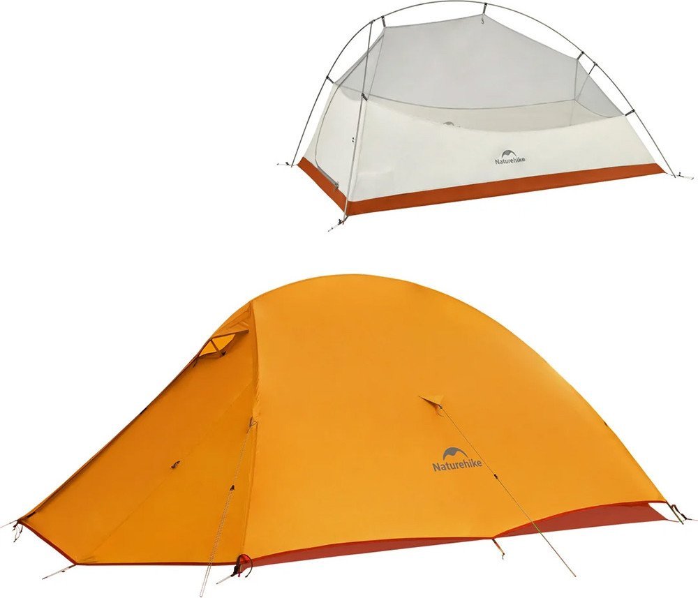 Треккинговая палатка Naturehike Сloud Up CNK2450WS032 210T (оранжевый)