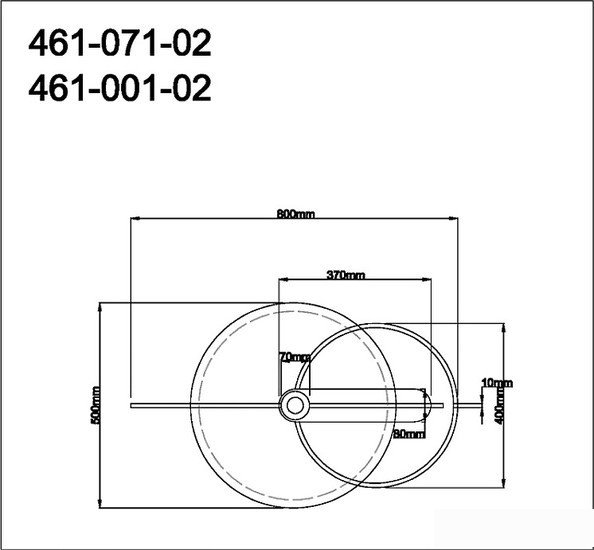 Подвесная люстра Velante 461 461-001-02