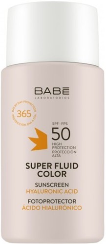 Флюид солнцезащитный Laboratorios BABE с тонирующим эффектом SPF50 (50 мл)