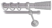 Карниз для штор Lm Decor Византия 066 2р витой 25/16мм (сатин, 1.6м)