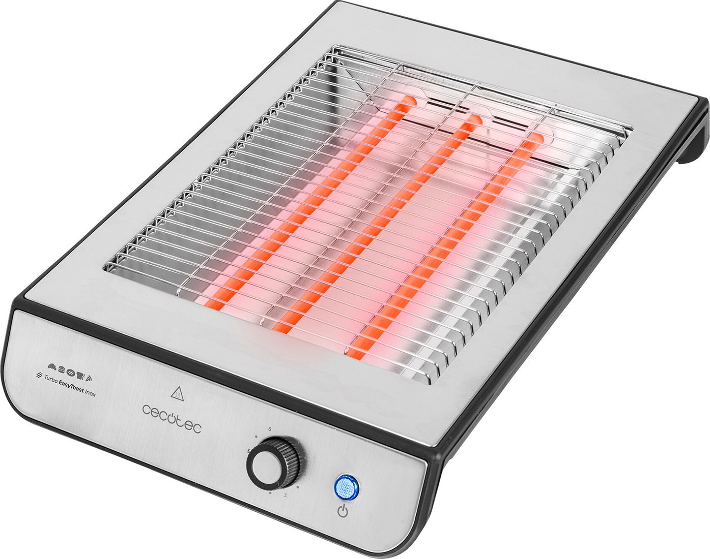 Электрогриль Cecotec Turbo EasyToast Inox Flatbed