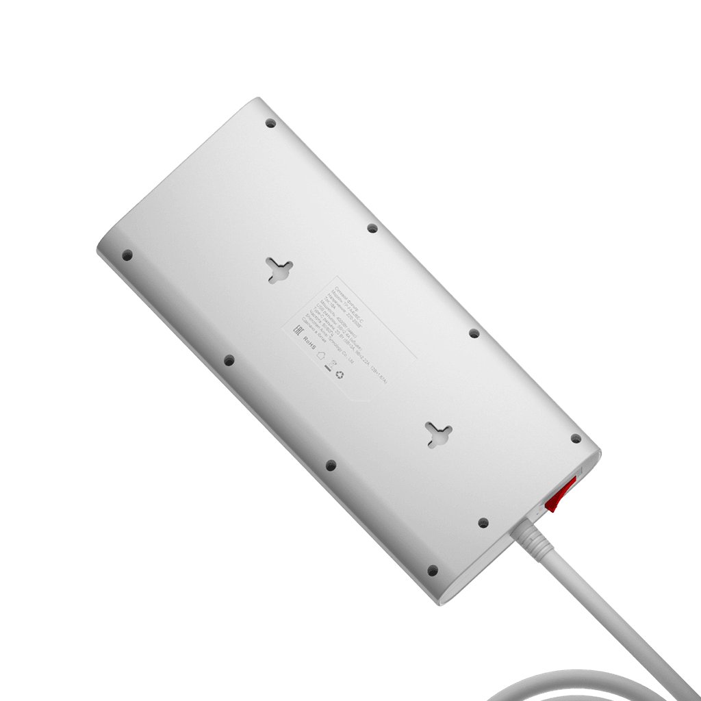 Сетевой фильтр Agni TP-FA4U8E-C-2m-white (2м, 8 розеток, белый)