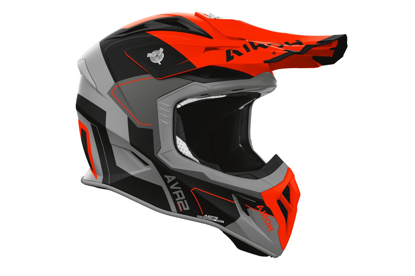 Мотошлем Airoh Aviator Ace 2 Shield AV22S32-M (M, оранжевый матовый)