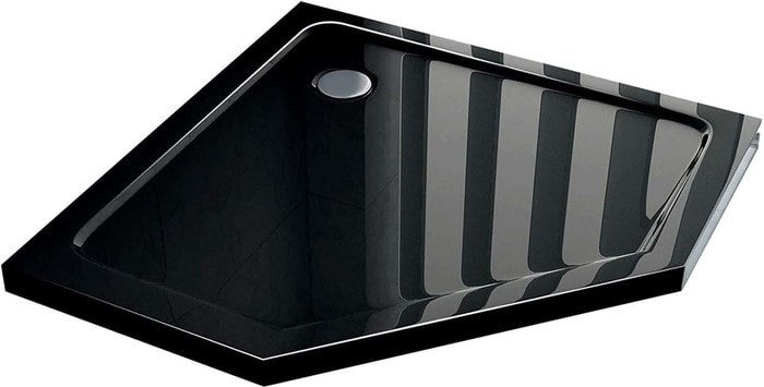 Душевой поддон Rea Diamond 90x90 (черный)
